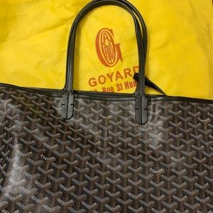 Brand new black leather shoulder bag